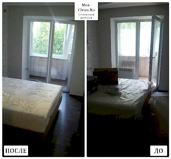 Поддерживающая уборка в 3к квартире