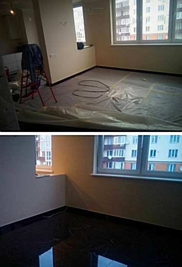 Уборка четырехкомнатной квартиры после капитального ремонта