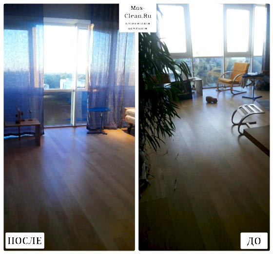 Уборка 1к квартиры после косметического ремонта