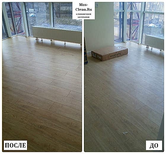 Уборка трехкомнатной квартиры после косметического ремонта